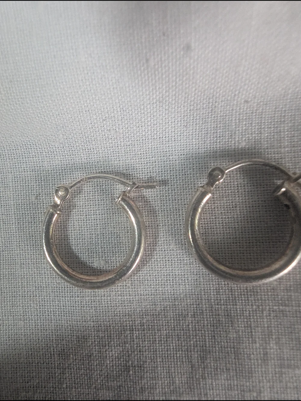 Classic Sterling Silver Small Hoop Earrings - Timeless Women's Jewelry